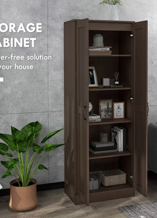 Storage Cabinet w/ Adjustable Shelves, Pantry, Coffee