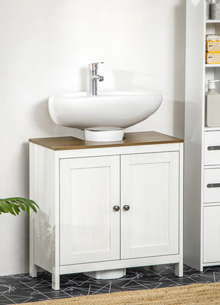 Bathroom Sink Cabinet, Freestanding Under Sink Cabinet Adjustable Shelf