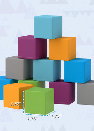 12 Piece Soft Play Blocks Soft Foam Toy for Kids, Contemporary