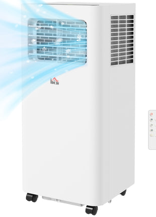 8000 BTU Mobile Air Conditioner, 345 Sq. Ft., AC Unit with Dehumidifier, Sleep, 24H Timer On/Off, Window Kit, White