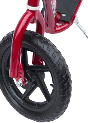 Kick Scooter for Kids 5-12 Years Old with Adjustable Height Handlebar, Non-slip Footplate, Big Wheels, Rear Brake, Red