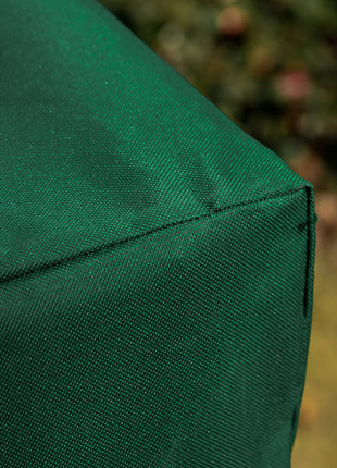 600D Oxford 3-Seater Patio Swing Cover Outdoor Swing Chair Cover Rain Protection Waterproof Anti-UV, Dark Green