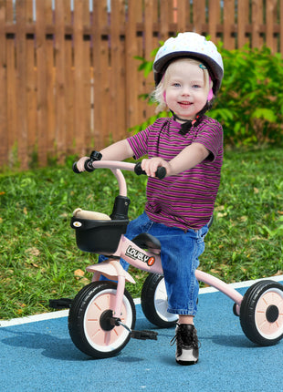 Tricycle for Kids Age 2-5, Toddler Bike for Children, Pink