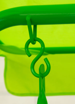 Kids Patio Swing, Adjustable Canopy Swing Glider, Kids Outdoor Swing Chair with 2 Seats, Seat-Belted Safety, Green