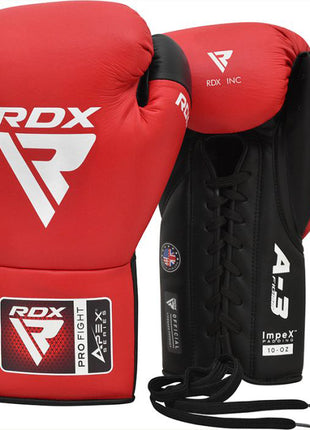 RDX PF APEX Competition/Fight Lace Up Boxing Gloves