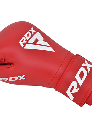 RDX IBA Boxing Gloves for Amateur Competitions Red