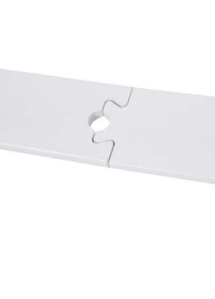 6' Rustic Interior Sliding Barn Door Mounting Hardware Kit - White