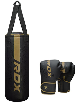 RDX F6 2FT KARA Kids Punch Bag & 6oz Gloves
