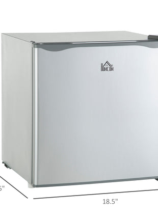 1.1 Cu.Ft Countertop Mini Freezer, Compact Upright Freezer with Removable Shelves, Gray