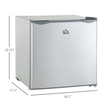 1.1 Cu.Ft Countertop Mini Freezer, Compact Upright Freezer with Removable Shelves, Gray