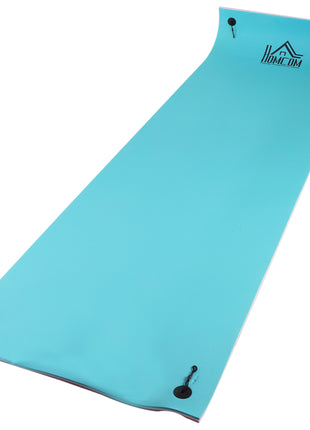 17' x 5' Floating Water Mat, 3-Layer Swimming Pool Float Ultimate Super-Sized Portable Foam Raft, Thick and Durable Water Activities Mat for Lake, Oceans