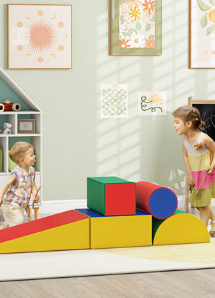 5 Piece Climb and Crawl Activity Play Set, Assorted