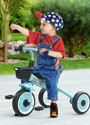 Tricycle for Kids Age 2-5, Toddler Bike for Children, Blue