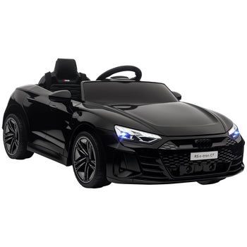 Licensed Audi RS e-tron GT 12V Ride On Car Truck for Kids, Electric Car Ride On Vehicle w/Parent Remote Control, Music, Lights, for Toddlers, Black