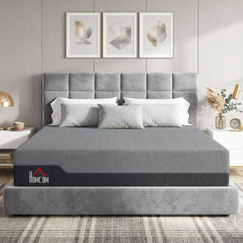 King Mattress, 12 Inch Memory Foam Mattress for Pressure Relief, Graphene Gel Cooling Copper Bed in a Box, Made in USA