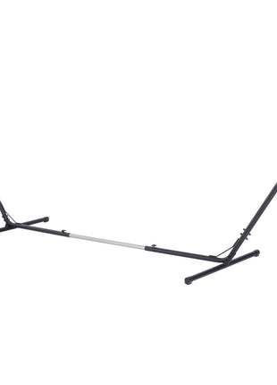 Universal Hammock Stand 10-13ft Adjustable Steel Stand Space-Saving and Portable Carrying for Indoor and Outdoor Use, Black
