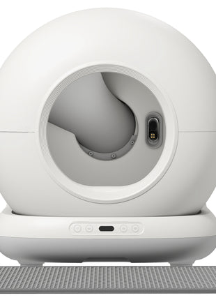 72L Automatic Litter Box, Self Cleaning Litter Box, App Control, Odor & Noise Control, Safety Sensors, Deodorant Gel