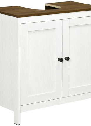 Bathroom Sink Cabinet, Freestanding Under Sink Cabinet Adjustable Shelf