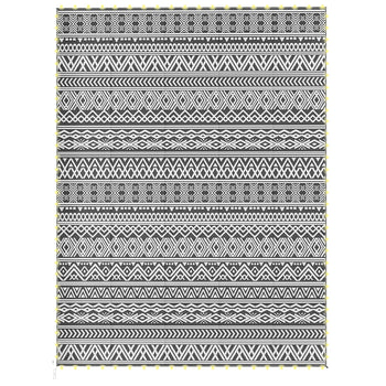 Outdoor Rug Carpet with USB Lights Reversible Patio Rug with Carry Bag for Camping 12' x 9'