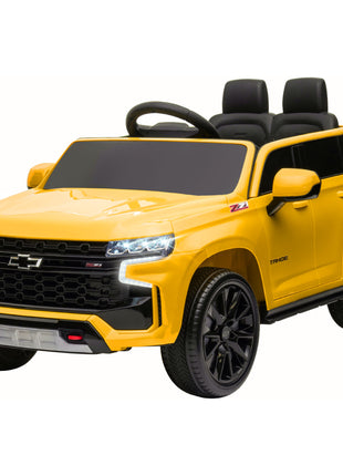Electric Ride on Car 12V Kids Ride-on Toy, Yellow