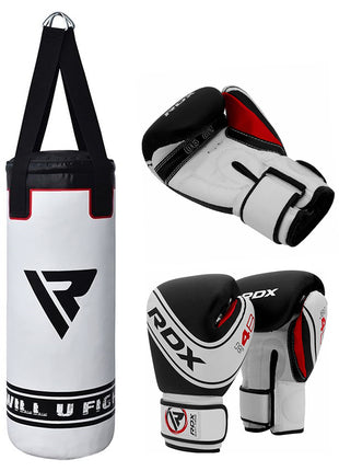 RDX 4W 2ft Robo Kids Punch Bag with Gloves Set