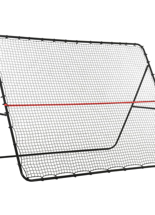 Soccer Rebounder Net, Adjustable and Foldable Multi-Sport Training Bounce Back Net, Target Goal for Soccer Practice and Training, 8.5' x 6.5'