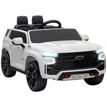 Electric Ride on Car 12V Kids Ride-on Toy, White