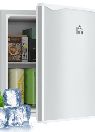 1.1 Cu.Ft Countertop Mini Freezer, Compact Upright Freezer with Removable Shelves, White