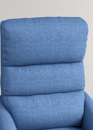 Power Lift Chair for Seniors, Electric Lift Recliner Chair with Remote Control, Side Pockets for Living Room, Blue