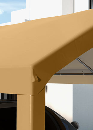 10 x 20ft Carport Roof, UV Resistant Canopy Replacement, Fits 84C-378V00 and 84C-206 Series, Beige