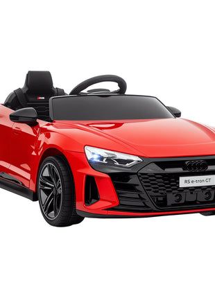 Licensed Audi RS e-tron GT 12V Ride On Car Truck for Kids, Electric Car Ride On Vehicle w/Parent Remote Control, Music, Lights, for Toddlers, Red