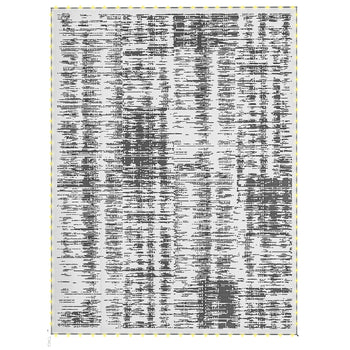 Reversible Outdoor Rug Carpet with LED Lights, Carry Bag & Ground Stakes for Backyard, Deck, Picnic, Beach, 12' x 9'