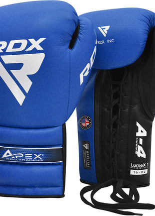 RDX APEX Lace up Training/Sparring Boxing Gloves