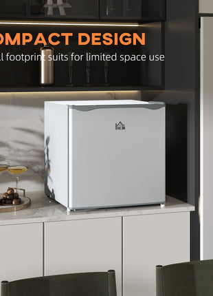 1.1 Cu.Ft Countertop Mini Freezer, Compact Upright Freezer with Removable Shelves, Gray
