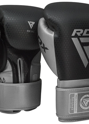 RDX L2 Mark Pro Sparring Boxing Gloves Hook and loop Black / Golden