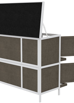 Wooden Bunny Hutch with Ramp, Indoor/Outdoor, Brown