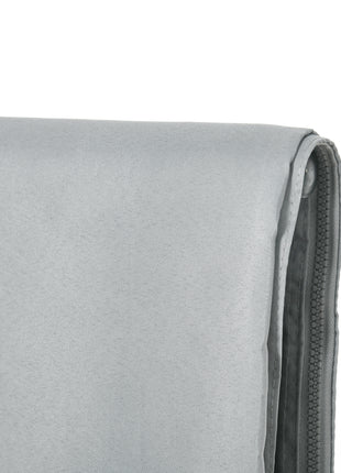 9.84' x 13.1' Gazebo Sidewall Set with Hooks/C-Rings, Light Gray