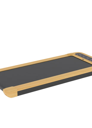 Walking Pad, Under Desk Treadmill with 17" x 43" Wide Belt, Remote Control, Bluetooth Speaker, Wheels and LED Display