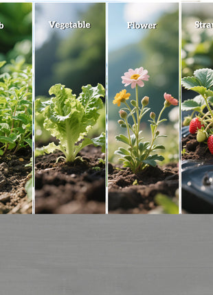 2 Tier Raised Garden Bed, Wooden Elevated Planter Box with Legs, Outdoor Plant Bed for Flowers Vegetables Herbs Gray
