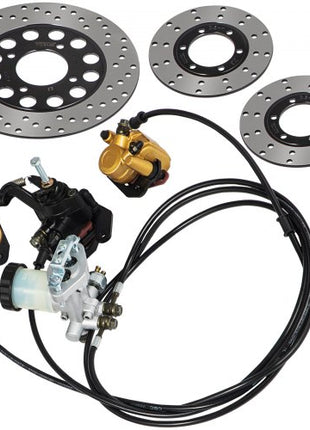 Complete Go-Kart Brake Master Cylinder Kit KD150BRKIT Go Kart