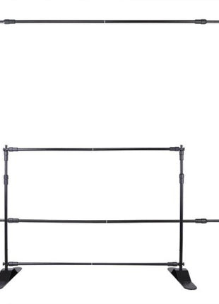 10pcs 8' X 8' - 10' X 8' Backdrop Banner Stand Step and Repeat Adjustable Telescopic Height and Width