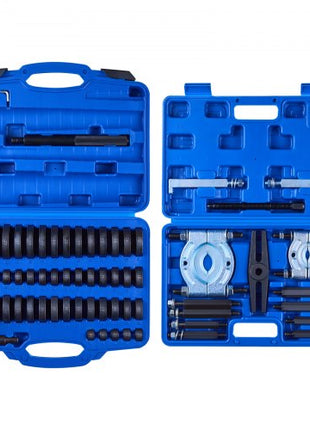Bearing Press Kit, 52+14 Pcs, 2 in 1 Bushing Driver Tool & Bearing Press Kit, Race and Seal Driver Set with 49 Bushings, Separators and Jaws, Heavy Duty Removal Installation Tool Set with Case