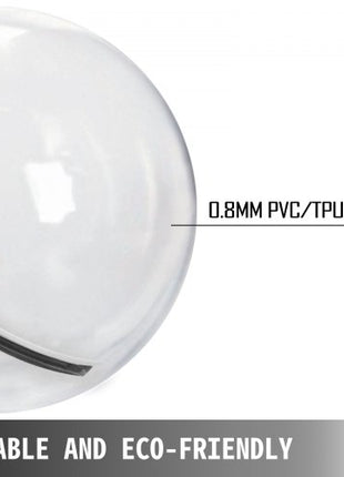 2M Walk on Water Walking Ball Roll Inflatable Zorb Ball w/ German Zipper PVC