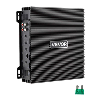 2 Channel Car Audio Amplifier 2 Ohm Stable Bridgeable Class A/B Full Range Stereo Amp Max Power 2 x 300W @ 4 Ohm / 2 x 600W @ 2 Ohm for Car SUV Truck Off-Road
