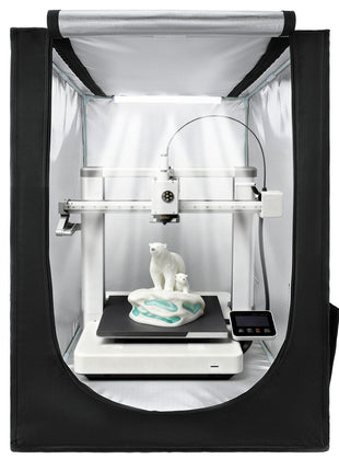 3D Printer Enclosure, Dustproof Waterproof Oxford Cloth 3D Printer Tent, Constant Temperature Protective Case with LED Lighting, Compatible with Creality/ELEGOO/Anycubic Multiple Popular Models