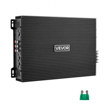 4 Channel Car Audio Amplifier 2 Ohm Stable Bridgeable Class A/B Full Range Amp Max Power 4 x 200W @ 4 Ohm / 4 x 400W @ 2 Ohm for Car SUV Truck Off-Road