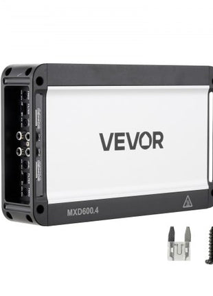4 Channel Car Audio Amplifier 2 Ohm Stable Bridgeable Class D Full Range Amp Max Power 4 x 420W @ 4 Ohm / 4 x 600W @ 2 Ohm for Car SUV Truck Off-Road