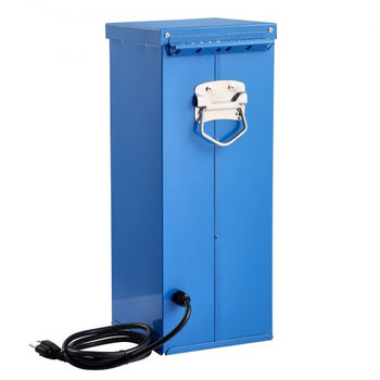 Portable Welding Rod Oven, 50LBS Capacity Electrodes Drying Oven 420W 120V, 300? Fast Heating Welding Rods Dryer for 18-inch Stick Electrodes - with Easy-to-Carry Handle & Safety Locking Latch