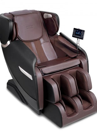 Massage Chair - Full Body Zero Gravity Recliner with Multi Auto Modes, 3D Shiatsu, Heating, Bluetooth Speaker, Airbag, Foot Roller, and Touch Screen