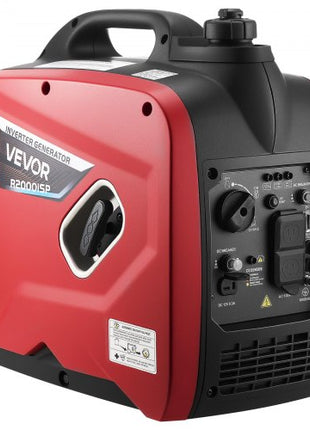 Inverter Generator, 2900W Peak Watt Quiet Inverter Generator, Portable Inverters Generators for Home Use, Gas Powered, Compact and Lightweight Design - Stable Power, CO Sensor, Long Run Time